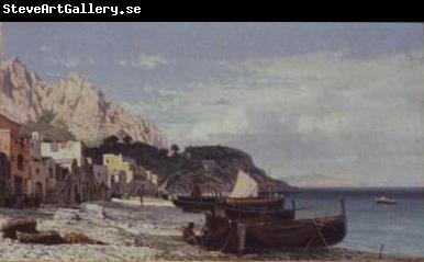 Friedrich Paul Nerly Veduta di Capri